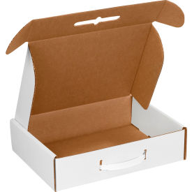 GoVets™ Corrugated Carrying Tab Lock Mailers 12-1/8
