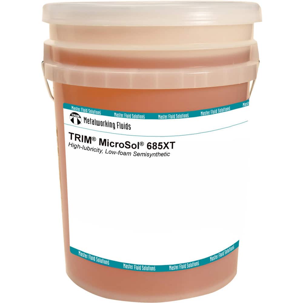 Metalworking Fluids & Coolants, Product Type: Metalworking, Cutting Fluid, Coolant, Microemulsion , Container Type: Pail , Container Size: 5 gal (Pail)  MPN:MS685XT-5G