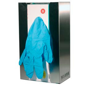 Disposable Glove Dispensers 1 box capacity stainless steel G0801