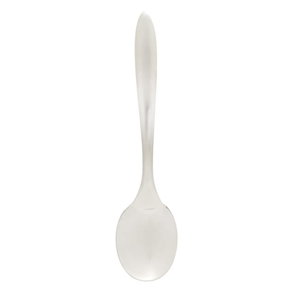 Hoffman Browne Eclipse Stainless-Steel Serving Spoons, Brushed Satin, 10in, Silver, Pack Of 48 Spoons MPN:573280