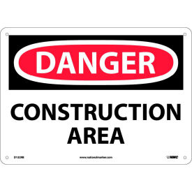 NMC D132RB OSHA Sign Danger Construction Area 10