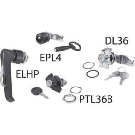 Hoffman ELHP L Handle COMLINE Padlocking Cast Zinc ELHP