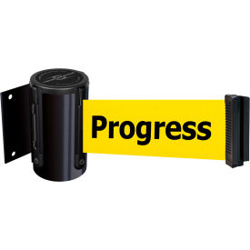 Tensabarrier® Magnetic Retractable Belt Barrier 13' Yellow 