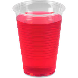 Boardwalk® Plastic Cold Drink Cups Polypropylene 9 oz Translucent Pack of 100 BWKTRANSCUP9PK
