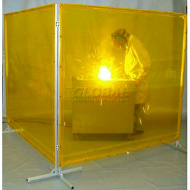 Goff's Welding Screen - 6'W x 8'H - Red GWS6X8R