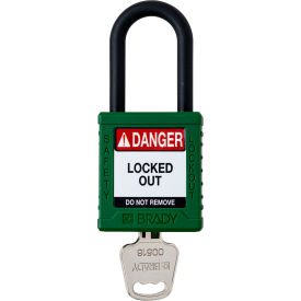 Brady® Safety Lockout Padlock Keyed Different 1-1/2