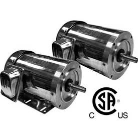 Worldwide Electric SS Washdown Duty Motor NAWSS34-18-56C TEFC Rigid-C 3 PH 3/4 HP 1800 RPM NAWSS34-18-56C