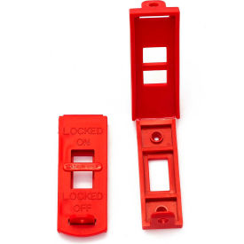 ZING RecycLockout Lockout Tagout Wall Switch Lockout Recycled Plastic 6064 6064