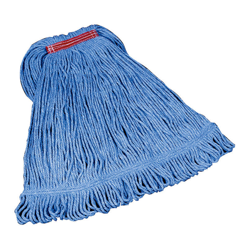 Rubbermaid Super Stitch Blend Mop, Medium 1in Headband, Blue MPN:FGD21206 BL00