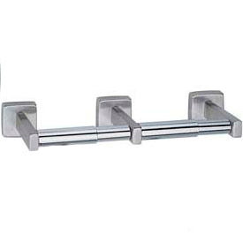 Bobrick® Surface Mounted Double Tissue Dispenser - Satin - B6867 B6867