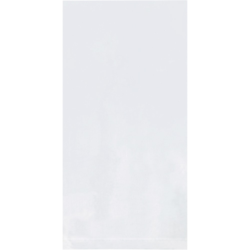 Office Depot Brand 1 Mil Flat Poly Bags, 6 x 18in, Clear, Case Of 1000 MPN:PB2262