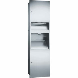 ASI® 3-in-1 Towel Dispenser Waste Receptacle Hand Dryer 208V-240V - 10-64672-2 10-64672-2