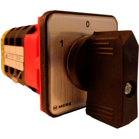 Springer Controls / MERZ W151/3-AA Reversing Switch Maintained 3-Pole 20A 4-hole front-mount 1/3-AAW15