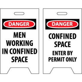 Floor Sign - Danger Men Working In Confined Space FS21