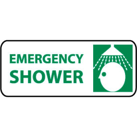 Pictorial OSHA Sign - Vinyl - Emergency Shower SA116P