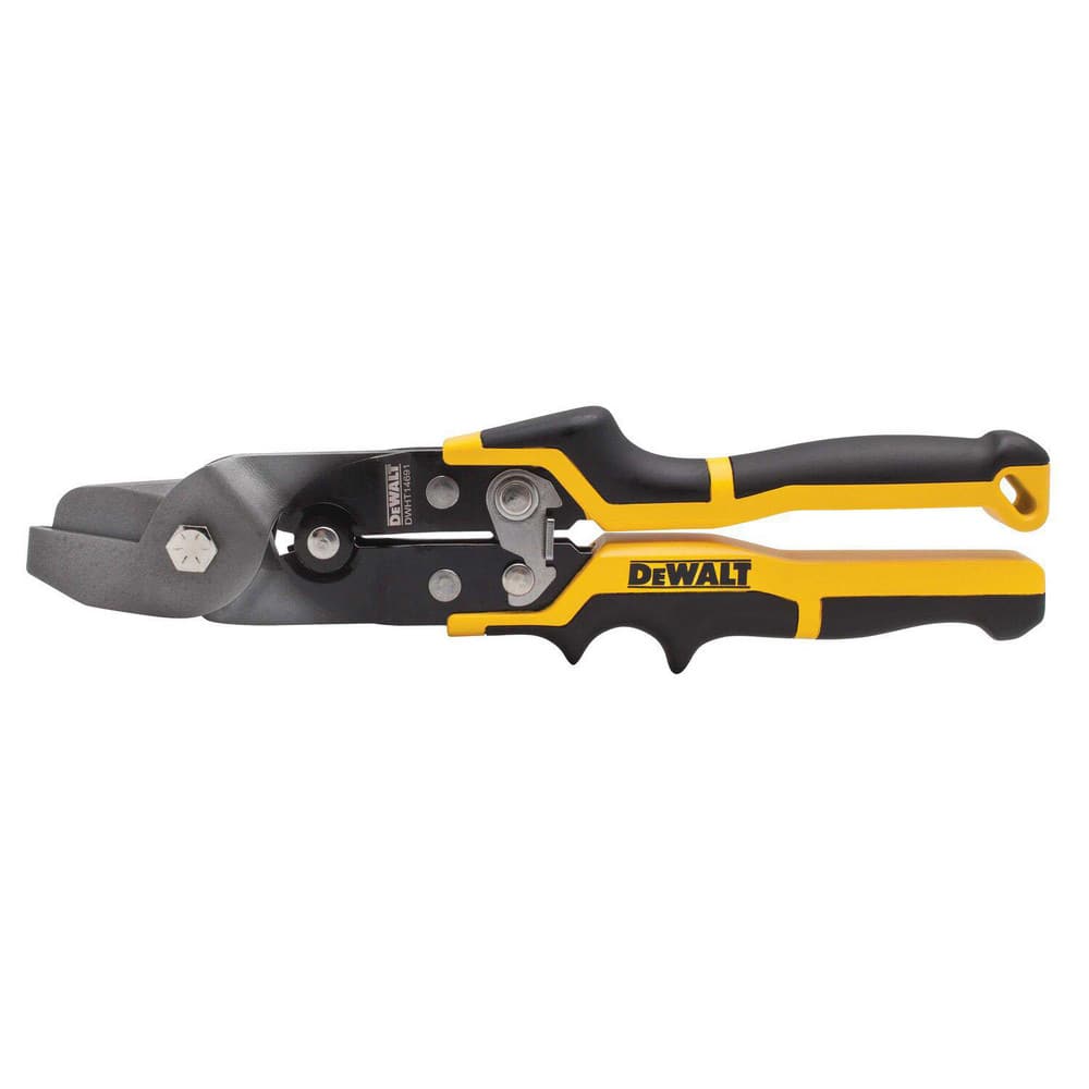 Snips, Tool Type: Lock Punch , Cutting Length (Fractional Inch): 3 , Cutting Direction: Straight , Steel Capacity: 24 , Stainless Steel Capacity: 24  MPN:DWHT14691