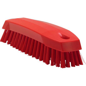 Vikan 35874 Medium Hand Brush- Medium Red 35874