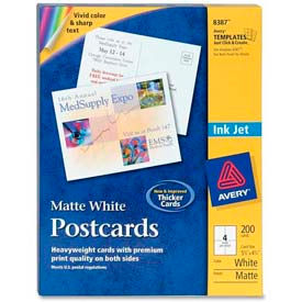 Avery® Printable Inkjet Postcards 4.25