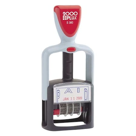 Message Date Stamp, 4 Bands, Paid MPN:038862