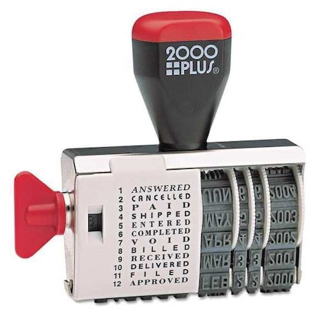 Dial-N-Stamp, 12 Phrases MPN:10180