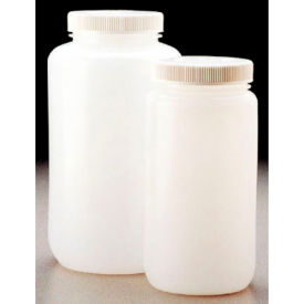 Thermo Scientific Nalgene™ Large Wide-Mouth HDPE Bottles with Closure 4L Case of 6 2120-0010