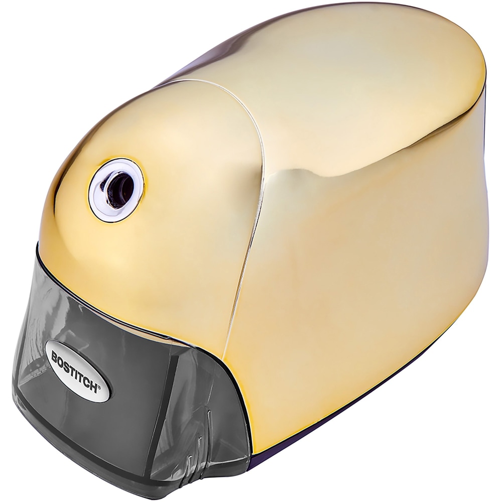Bostitch QuietSharp Executive Pencil Sharpener - x 4in Width x 7.5in Depth - Gold - 1 / Each (Min Order Qty 2) MPN:EPS8GOLD