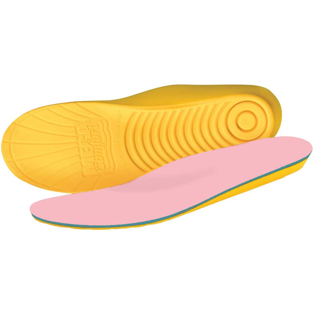 Insoles, Support Type: Diabetic Anti-Fatigue , Gender: Unisex , Material: EVA Foam, Dual-Layer Memory Foam, Cloth , Thickness: 0.5in , Color: Yellow, Blue MPN:DIAB-M1011W1213