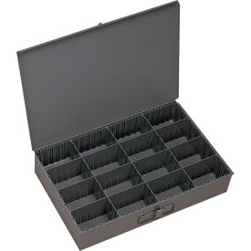 Durham Steel Scoop Compartment Box 131-95 - Adjustable Compartments 18 x 12 x 3 131-95 - Pkg Qty 4