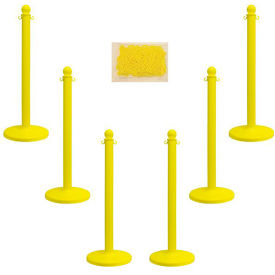 Mr. Chain® Medium Duty Plastic Stanchion Kit with 2
