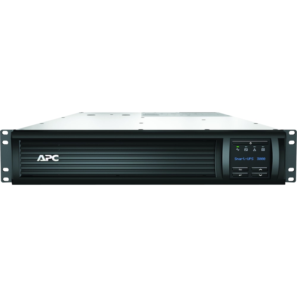 APC by Schneider Electric Smart-UPS SMT3000RM2U 3000VA Rack-mountable UPS - 2U Rack-mountable - 3 Hour Recharge - SMT3000RM2U MPN:SMT3000RM2U