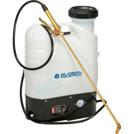 GoVets™ Commercial Duty Battery Operated No Pump Backpack Sprayer W/Brass Wand 554534