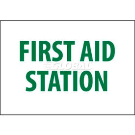 NMC M442RB Sign First Aid Station 10