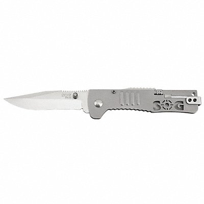 Folding Knife Clip Point Satin 3-3/16 In MPN:SJ31-CP