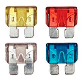 Quick Cable 509129-100 20 Amp Blade Fuses Yellow 100 Pcs 509129-100