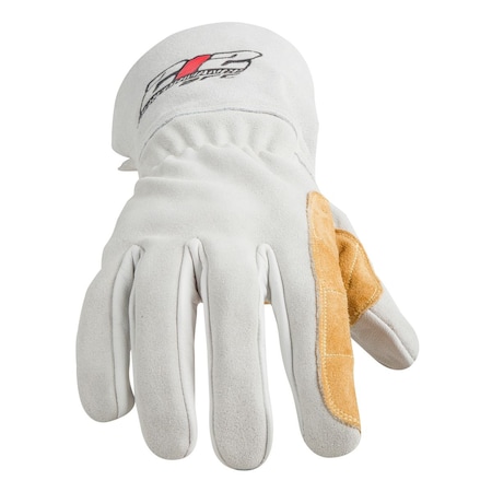 Welding Gloves, Grade A Leather Blend, M, 1 PR MPN:ARCMIG-00-009