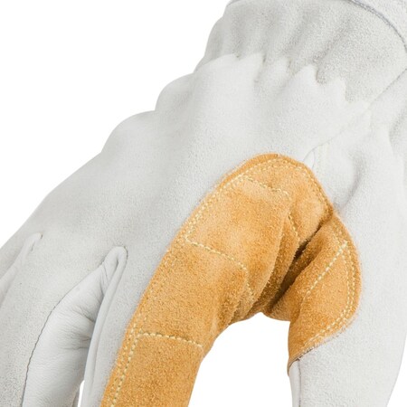 Welding Gloves, Grade A Leather Blend, L, 1 PR MPN:ARCMIG-00-010