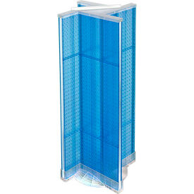 Global Approved 700444-BLU Pinwheel Pegboard Display W/RB 13.5