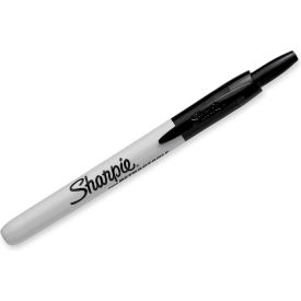 Sharpie® Retractable Permanent Marker Fine Point Black - 2/PK 32724PP - Pkg Qty 6