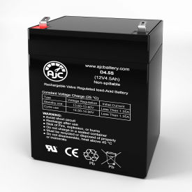 AJC® Portalac lac PE412R Emergency Light Replacement Battery 4.5Ah 12V F1 AJC-D4.5S-V-0-188127