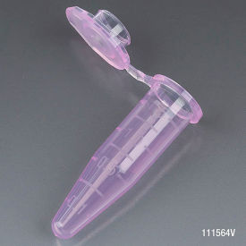 Microcentrifuge Tube 1.5mL Polypropylene Violet Stand-Up Zipbag MG 500/Pack 111564V