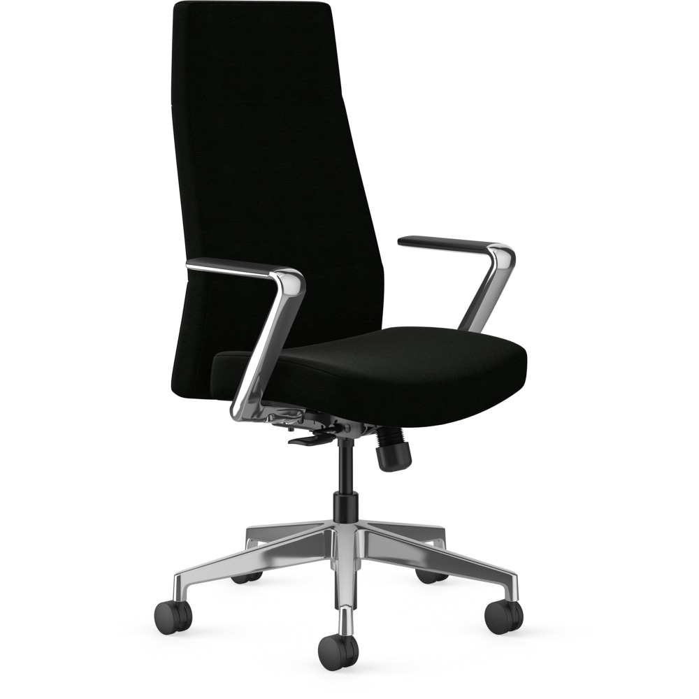 HON Cofi Executive Chair - Black Seat Color - Vinyl Seat Material - Black Back Color - Vinyl Back Material - CEUY0PW40SLP MPN:CEUY0PW40SLP