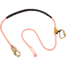 3M™ DBI-SALA® 1234070 Adjustable Rope Lanyard 4'-8'L 310 Cap Lbs 7100221793
