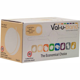 Val-u-Band® Latex Free Exercise Band Peach - Level 1 6 Yard Roll/Box 10-6111