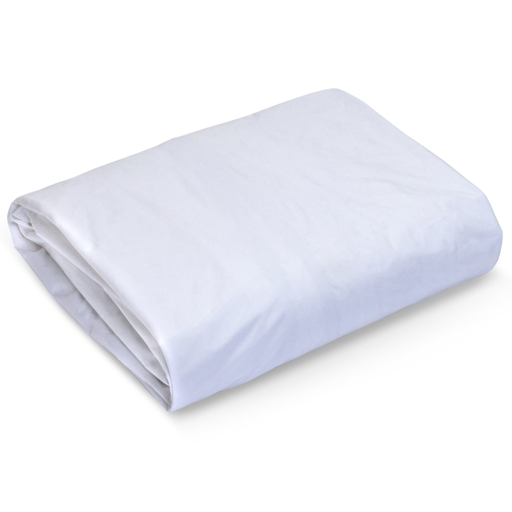 23 Threads Knitted Polyester Mattress Protector, Ctrl+Z Technology, White, King Extra Deep, Case Of 10 MPN:23TMP00013