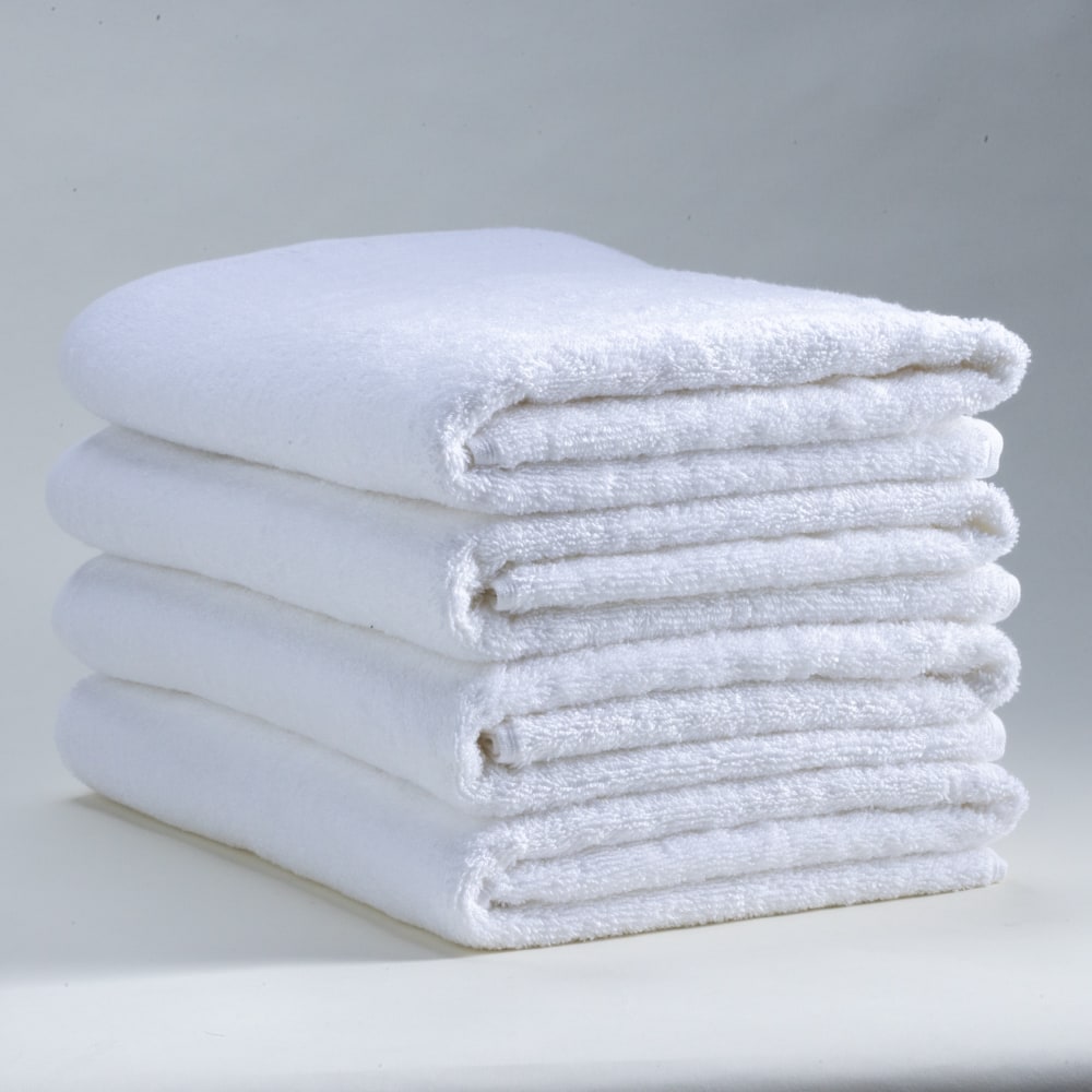 23 Threads Series A202 Cam Border Hand Towels, 16in x 27in, White, Total Qty 60 MPN:23THT00003