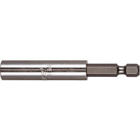 Vega 1/4 Mag Bit Holder 1pc Stainless Steel w/ C-Ring x 2-3/8