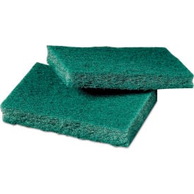 Scotch-Brite™ PROFESSIONAL General Purpose Scrub Pad 3 x 4.5 Green 40 Pads/BX 2 Boxes/CT 59166