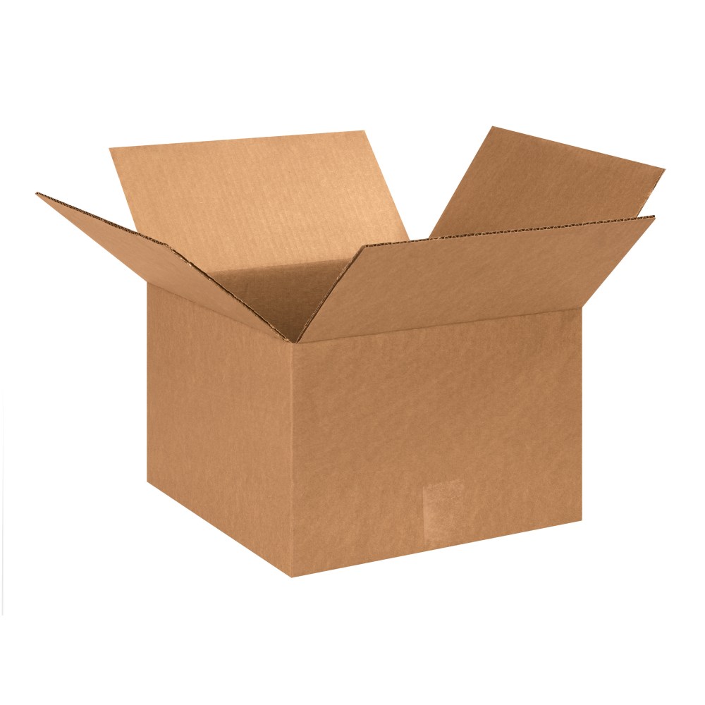 Partners Brand Corrugated Boxes, 13in x 13in x 9in, Kraft, Pack Of 25 MPN:13139