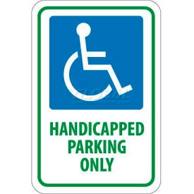 NMC TM145J Traffic Sign Handicapped Parking Only 18