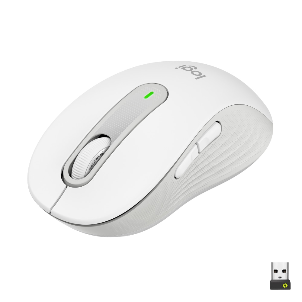 Logitech Signature M650 Wireless Mouse, Off-White MPN:910-006252